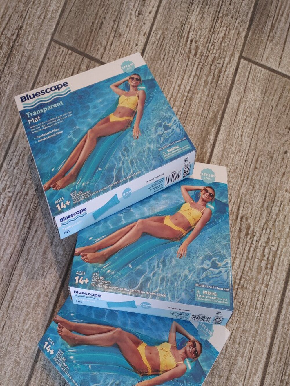 3 x Pool Inflatable Mat - NWT